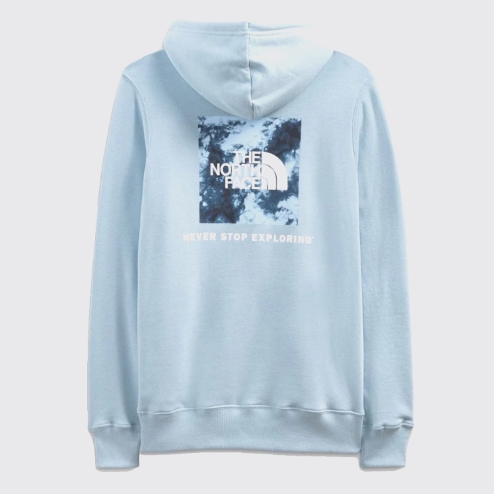 The North Face Women's Box NSE Pullover Hoodie in Beta Blue